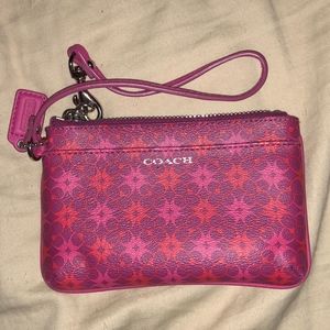 Coach wristlet